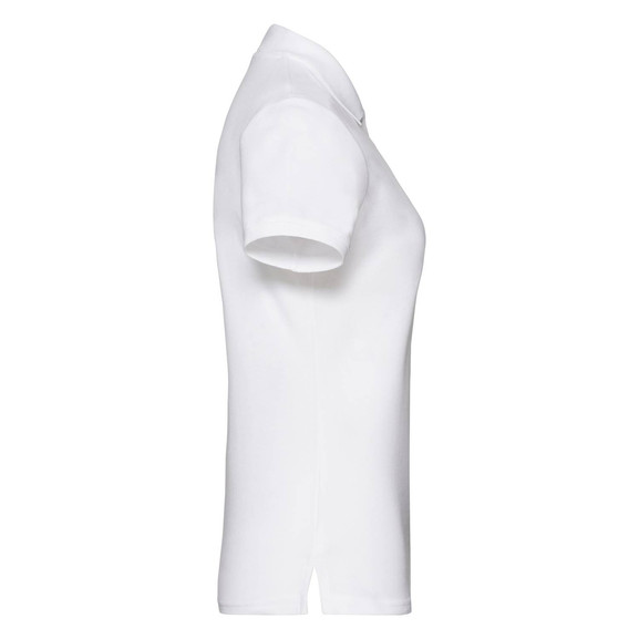 Biała koszulka damska Polo Fruit of the Loom