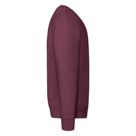 Burgundowa bluza męska Set-in Sweat Fruit of the Loom 