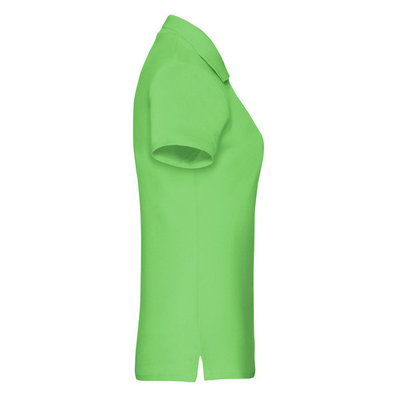 Zielona koszulka damska Polo Fruit of the Loom