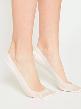 Stopki z silikonową różą białe