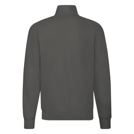 Grafitowa bluza męska Lightweight Sweat Jacket Fruit of the Loom 