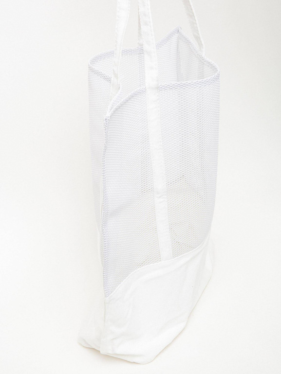 Torba ażurowa biała