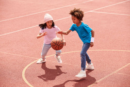 Różowa koszulka dziewczęca Iconic Fruit of the Loom 