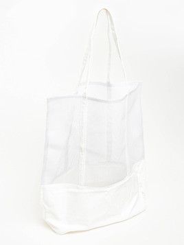 Torba ażurowa biała