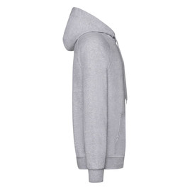 Szara bluza męska z kapturem Lightweight Hooded Sweat Fruit of the Loom 