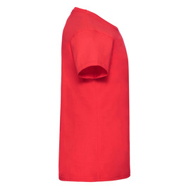 Czerwona koszulka dziewczęca Valueweight Fruit of the Loom 