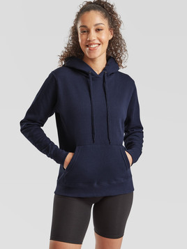 Granatowa bluza z kapturem Hooded Sweat Fruit of the Loom