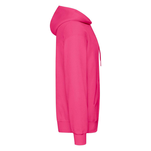 Różowa bluza męska Hooded Sweat Fruit of the Loom