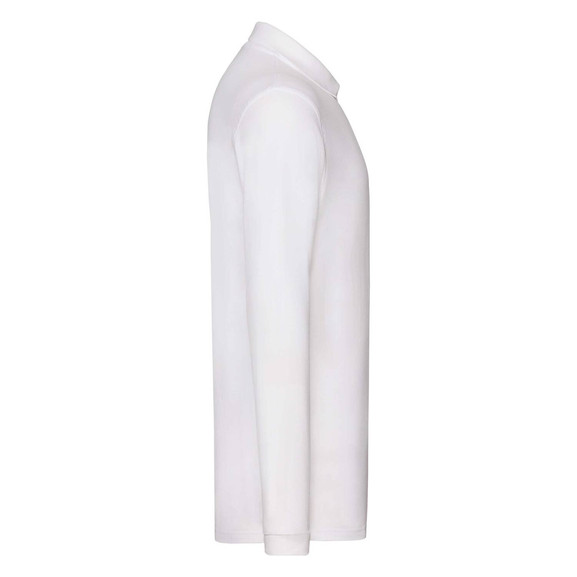 Biała koszulka męska Premium Polo Friut of the Loom