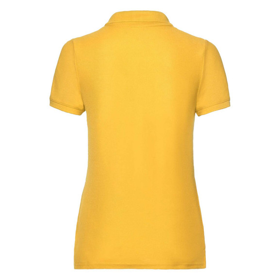 Żółta koszulka damska polo 65/35 Polo Fruit of the Loom