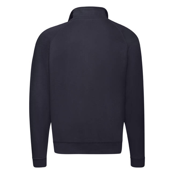 Granatowa bluza męska Zip Neck Sweat Fruit of the Loom