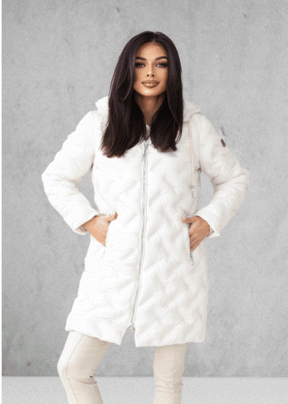 Beżowa lekka kurtka puch syntetyczny Dankoff