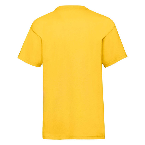 Żółta koszulka dziecięca bawełniana Fruit of the Loom