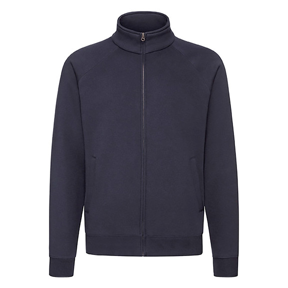 Granatowa bluza męska rozpinana Sweat Jacket Fruit of the Loom