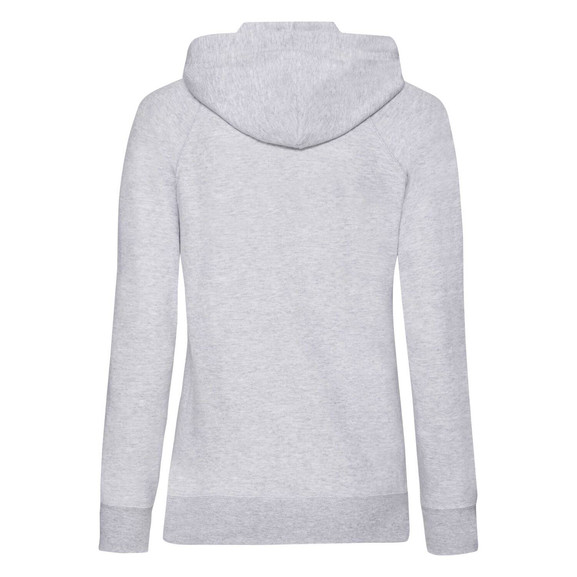 Szara bluza z kapturem Lady fit Fruit Of The Loom