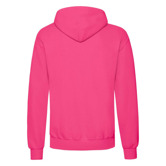 Różowa bluza męska Hooded Sweat Fruit of the Loom