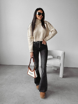 Beżowy golf LEILA OLAVOGA