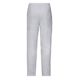 Szare spodnie dresowe męskie Lightweight Open Leg Jog Pants Fruit of the Loom