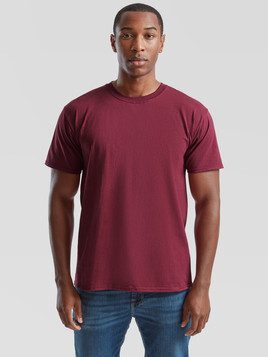 Burgundowa koszulka męska Valueweight Fruit of the Loom