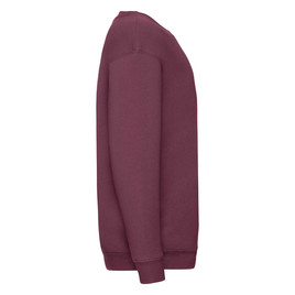 Burgundowa bluza dziecięca Set-In Sweat Fruit of the Loom