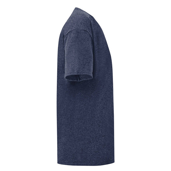 Granatowa koszulka dziecięca z czesanej bawełny Fruit of the Loom