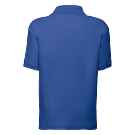 Niebieska koszulka dziecięca 65/35 Polo Fruit of the Loom