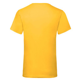 Żółta koszulka męska Valueweight V-Neck Fruit of the Loom