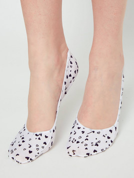 Stopki serduszka, nutki białe