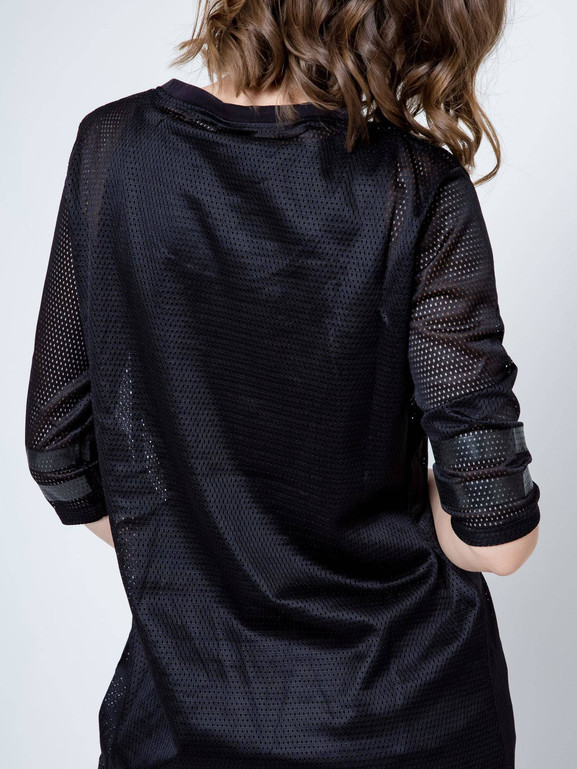 Bluzka $HUT THE F#CK czarna