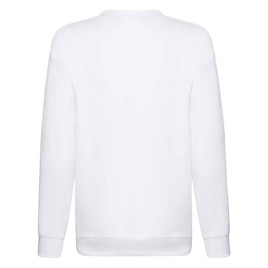 Biała bluza dziecięca Set-In Sweat Fruit of the Loom