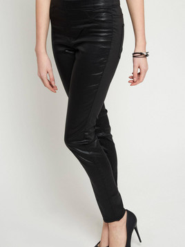 Tregginsy woskowane czarne