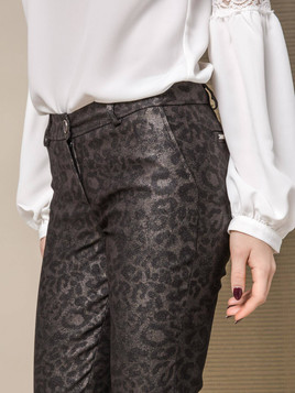 SPODNIE LOLA WOSKOWANE PANTERKA