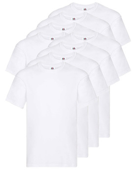 Pakiet 8 koszulek męskich Original Fruit of the Loom