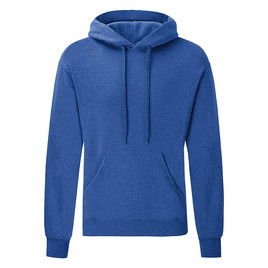 Niebieska bluza męska Hooded Sweat Fruit of the Loom 