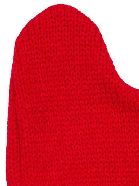 Czapka z rogami czerwona