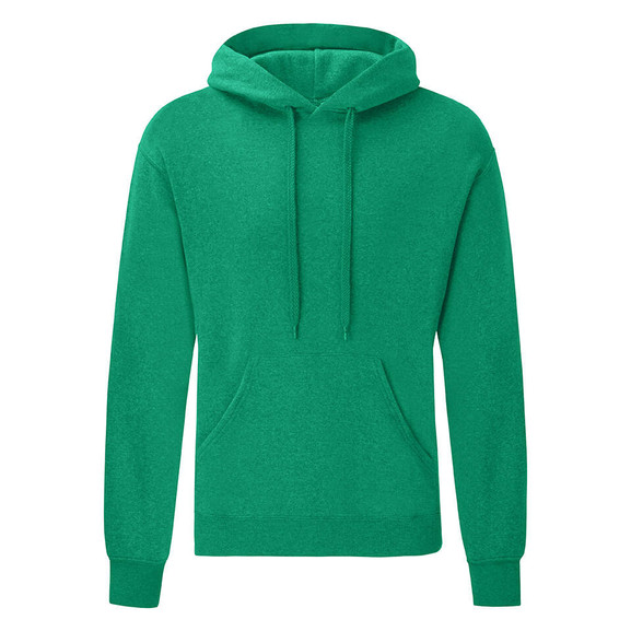 Zielona bluza męska Hooded Sweat Fruit of the Loom
