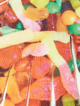 Rękawiczki dotykowe cukierki pomarańczowe