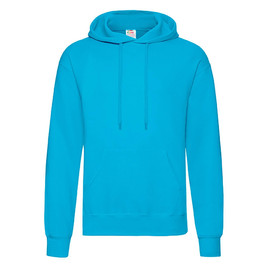 Niebieska bluza męska Hooded Sweat Fruit of the Loom 