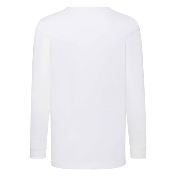Biała koszulka dziecięca Valueweight Fruit of the Loom