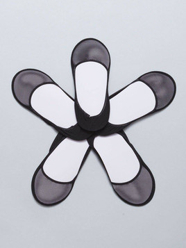 Stopki siateczka czarne 5-pak