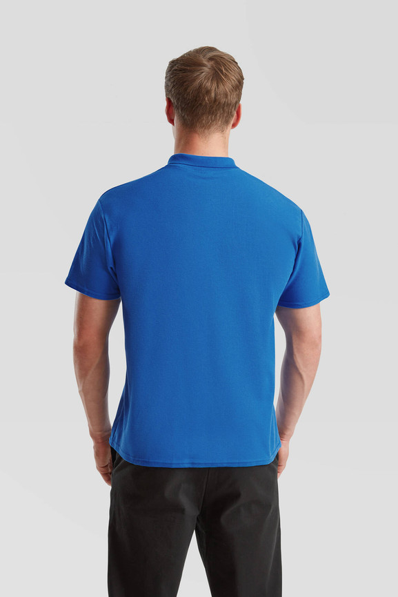 Niebieska koszulka męska polo Original Polo Friut of the Loom