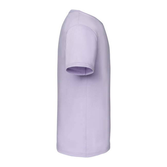 Lawendowa koszulka dziecięca z czesanej bawełny Fruit of the Loom