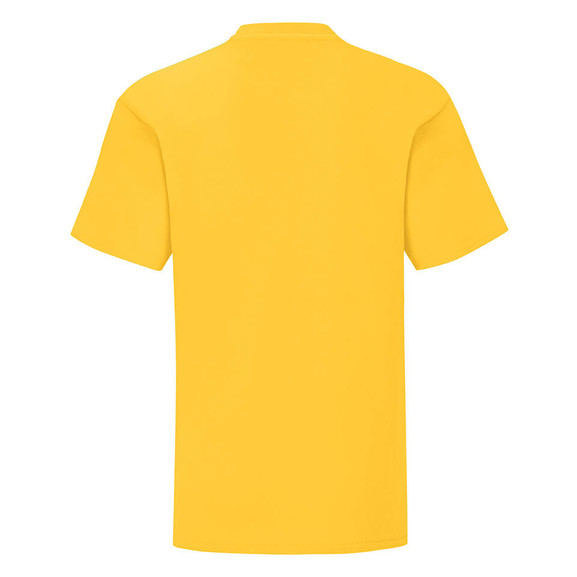 Żółta koszulka dziecięca z czesanej bawełny Fruit of the Loom