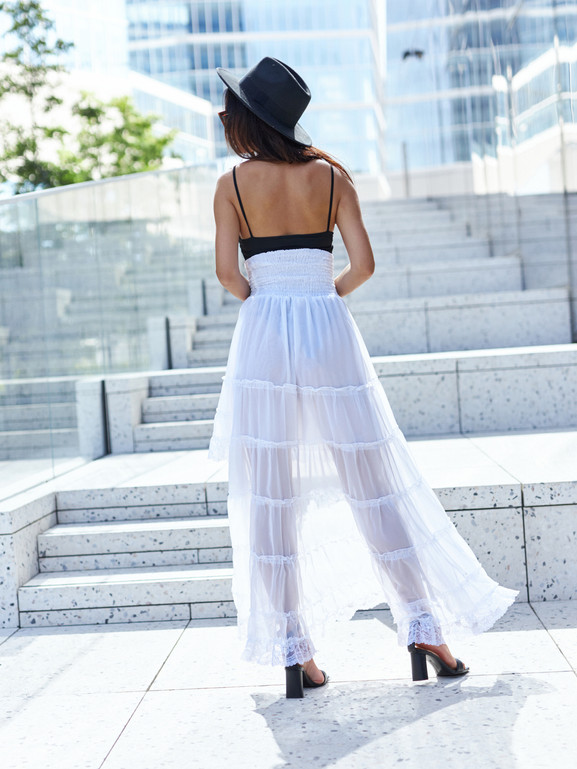 Biała sukienko-spódnica By o la la