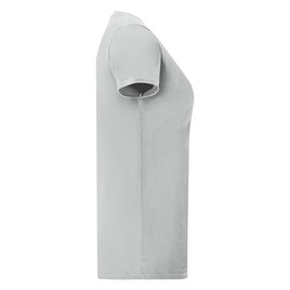 Szara koszulka damska Iconic z czesanej bawełny Fruit of the Loom