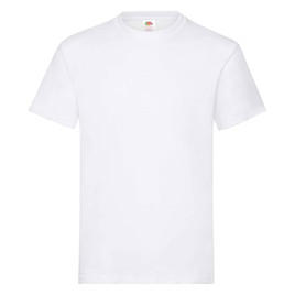 Biała koszulka męska Heavy Fruit of the Loom