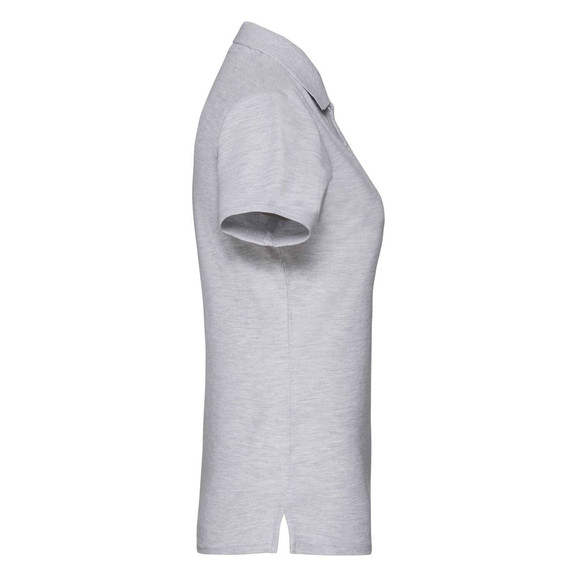 Szary koszulka damska Polo Fruit of the Loom