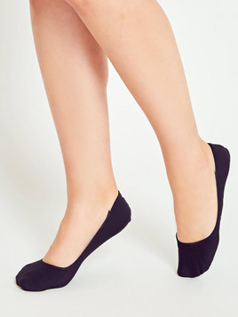 Stopki gładkie czarne