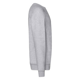 Szara bluza męska Lightweight Raglan Sweat Fruit of the Loom 