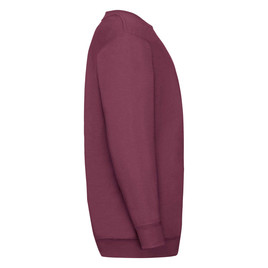Burgundowa bluza dziecięca Set-In Sweat Fruit of the Loom 